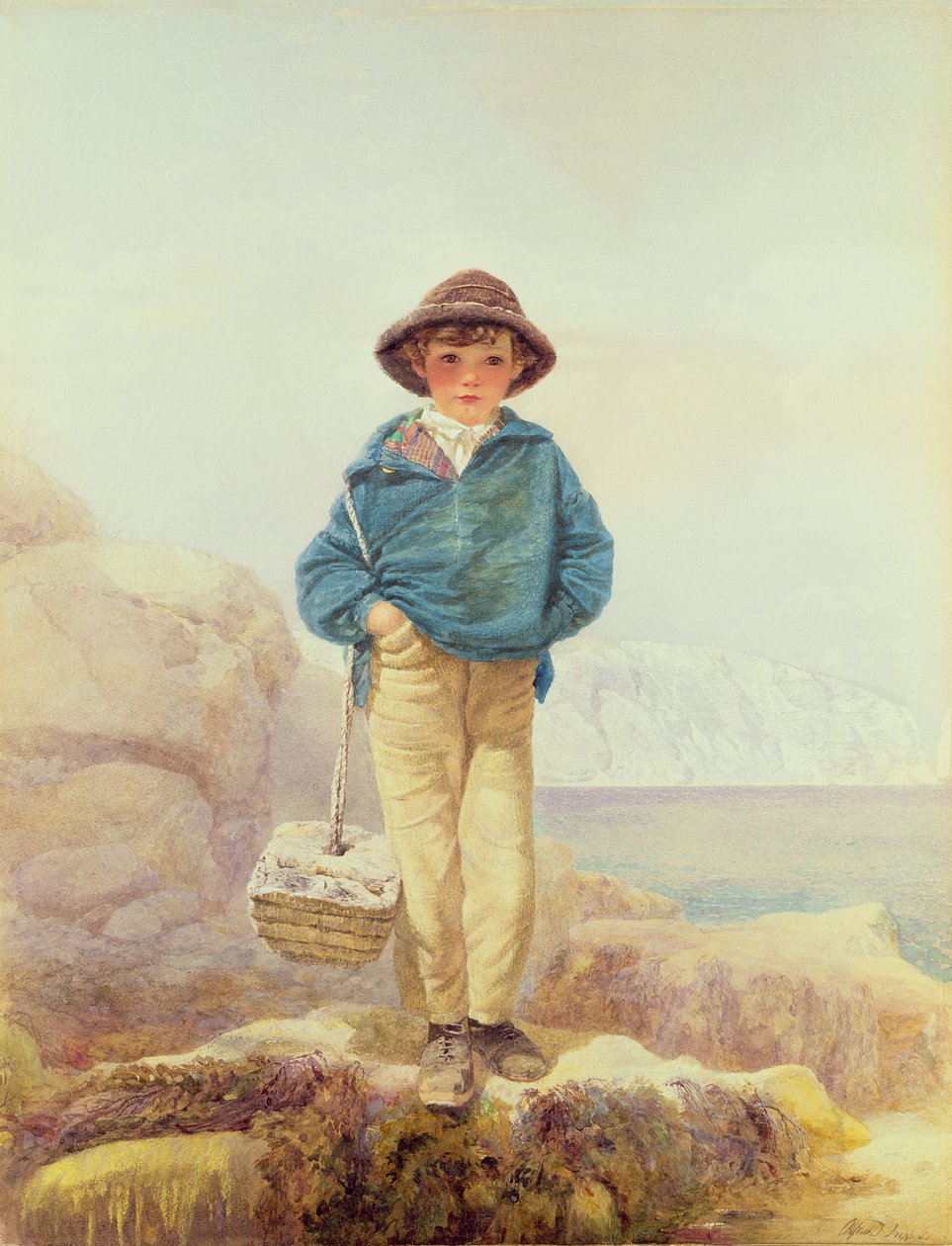 Fiatal Anglia – Halászfiú alkotó: Alfred Downing Fripp
