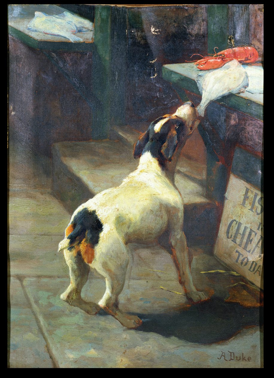 A hal ma olcsó alkotó: Alfred Duke