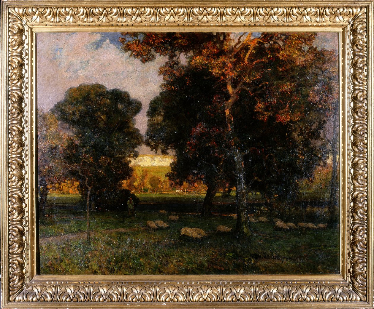 Csillogás a vihar előtt, 1900 körül alkotó: Alfred East