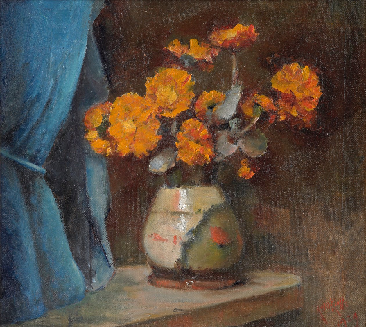 A törött váza alkotó: Alfred Henry O Keefe