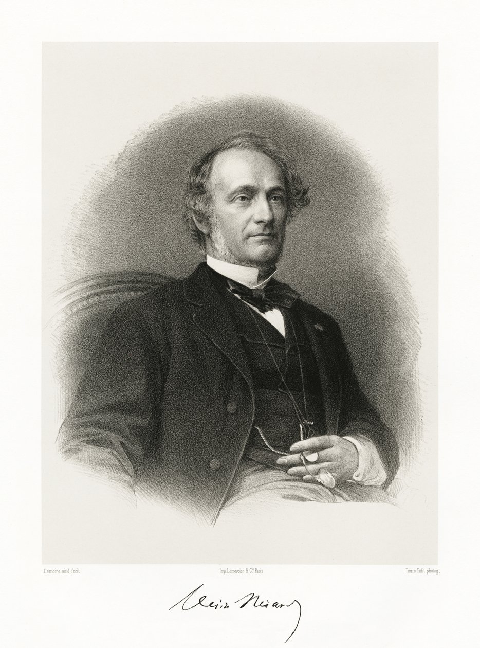 Jean Marie Napoléon Désiré Nisard, 1865-66 alkotó: Alfred Lemoine
