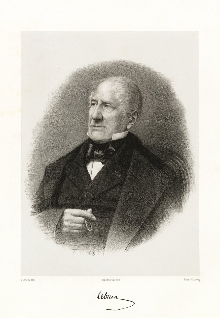 Pierre Antoine Lebrun, 1865-66 alkotó: Alfred Lemoine