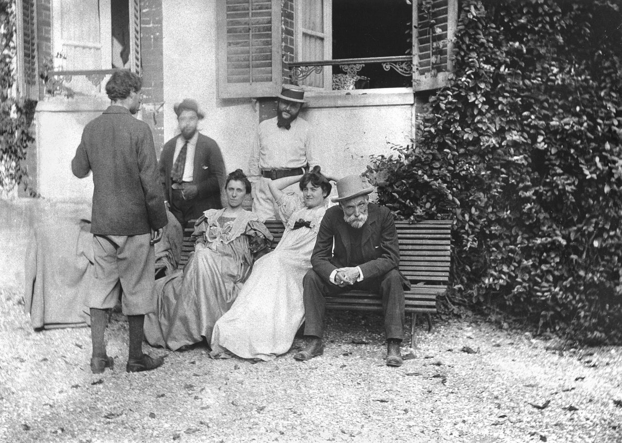 Stephane Mallarme temetésének este (1842-98) 1898. szeptember 11., vasárnap alkotó: Alfred Natanson