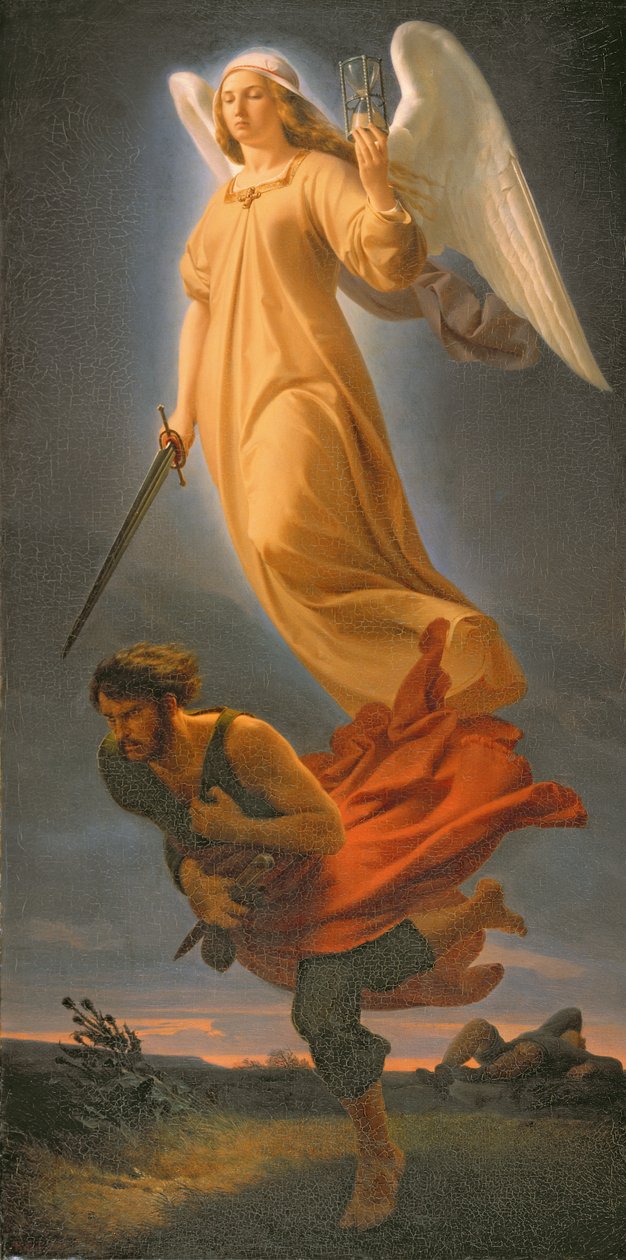 Nemezis, 1837 alkotó: Alfred Rethel