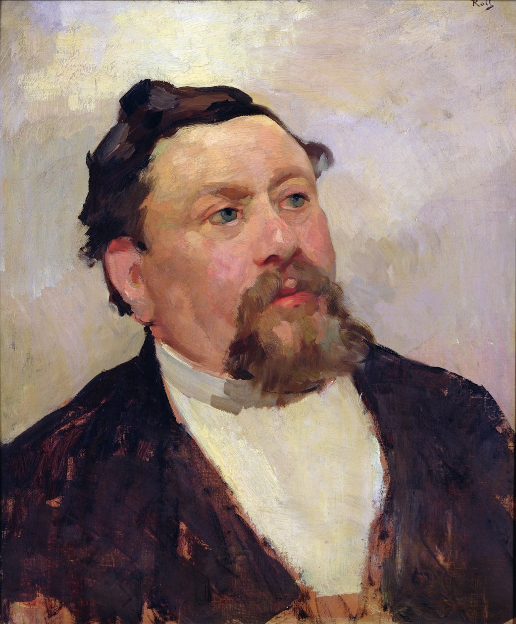Armand Fallieres (1841-1931) 1891 alkotó: Alfred Roll