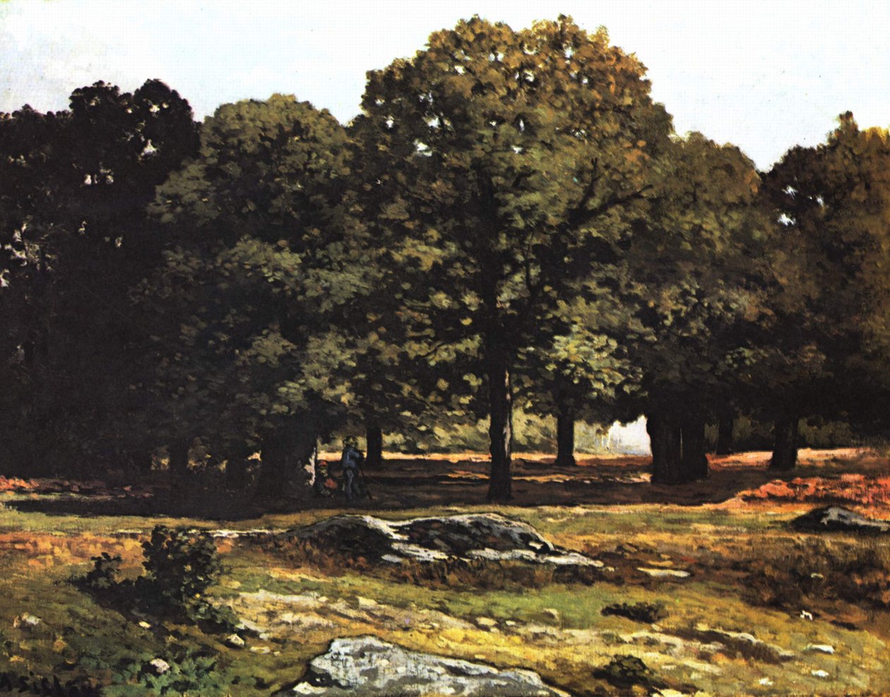 Kastanienallee, La Celle-Saint-Cloud alkotó: Alfred Sisley