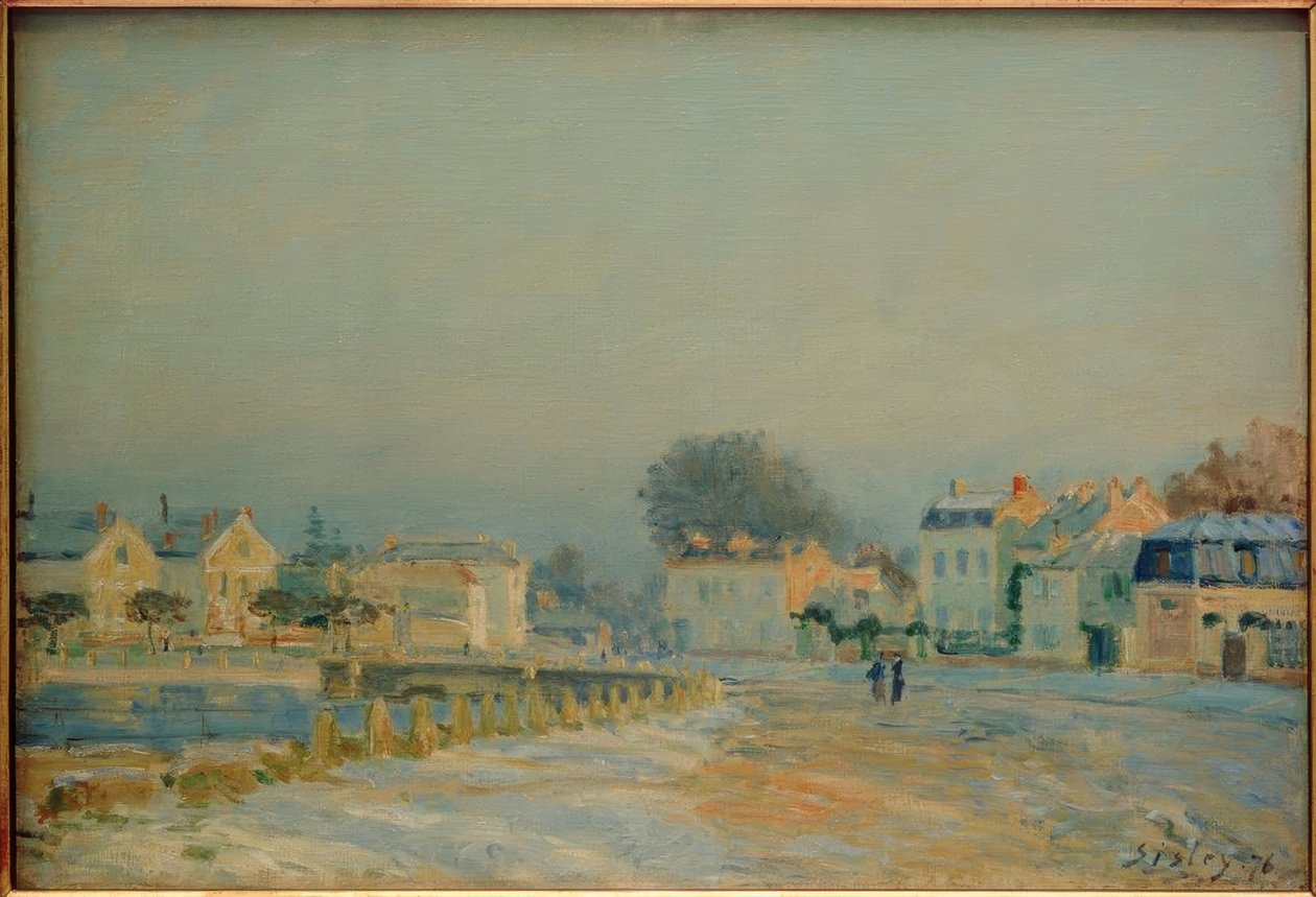 Labreuvoir de Marly - fehér zselé alkotó: Alfred Sisley