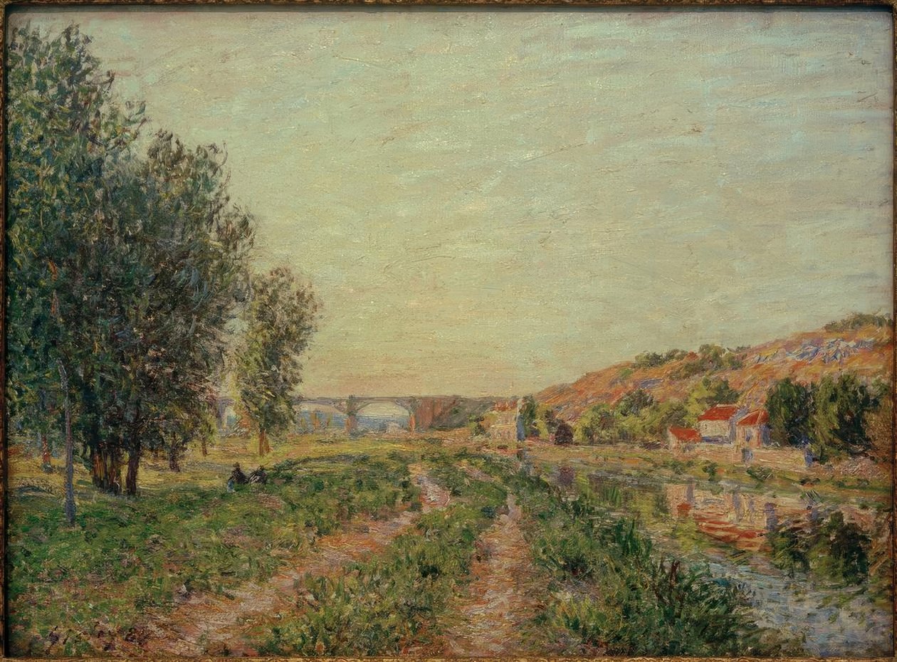 Táj Moret közelében alkotó: Alfred Sisley