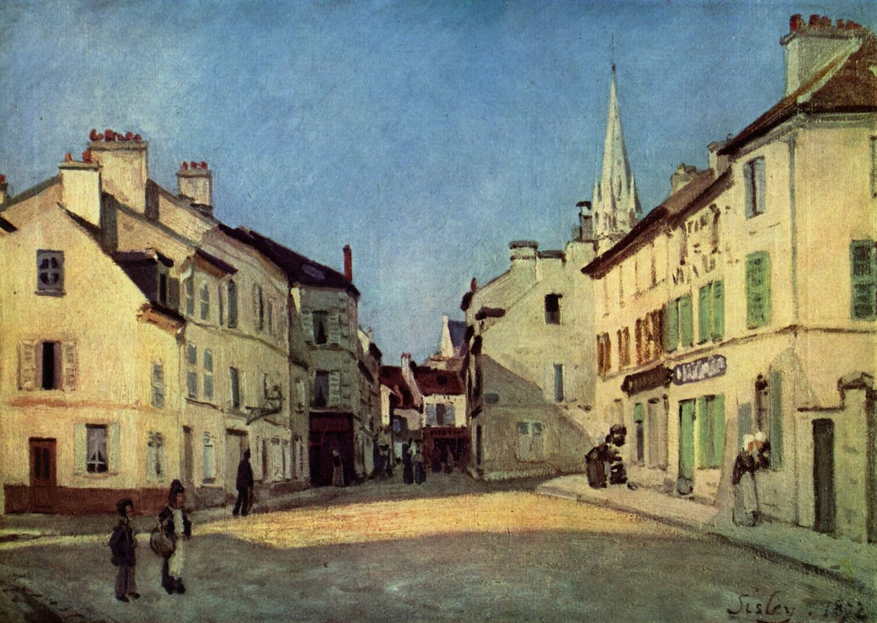 Hely Argenteuilben alkotó: Alfred Sisley