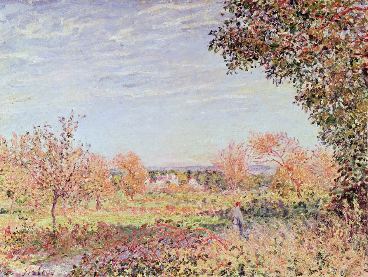 Szeptember reggel, 1887 körül alkotó: Alfred Sisley