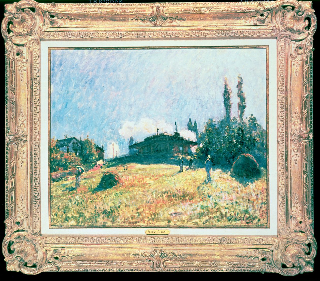 A sevres-i állomás alkotó: Alfred Sisley