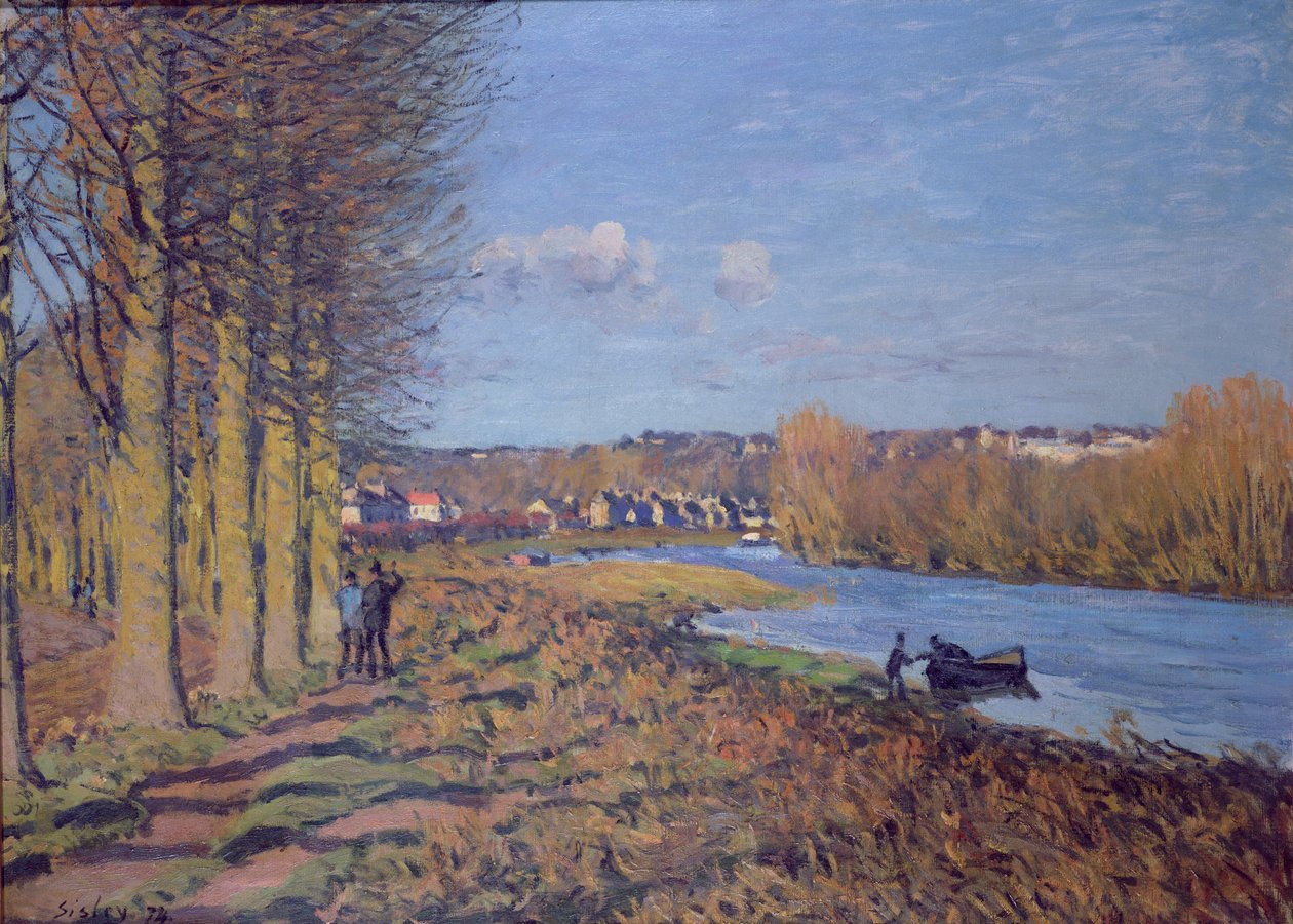 Téli reggel, 1874 alkotó: Alfred Sisley
