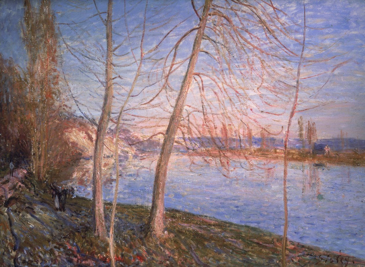 Téli reggel, 1878 alkotó: Alfred Sisley