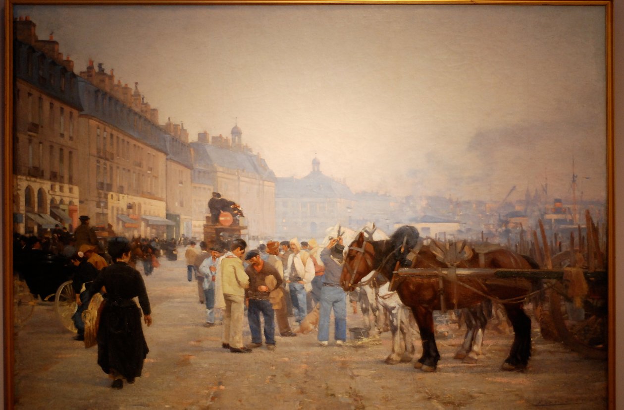 A bordeaux -i rakpartok alkotó: Alfred Smith