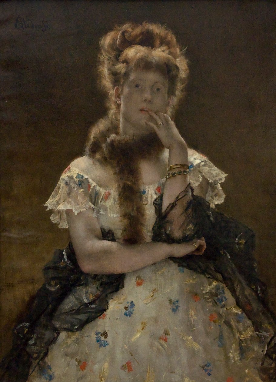 A párizsi Szfinx alkotó: Alfred Emile Stevens