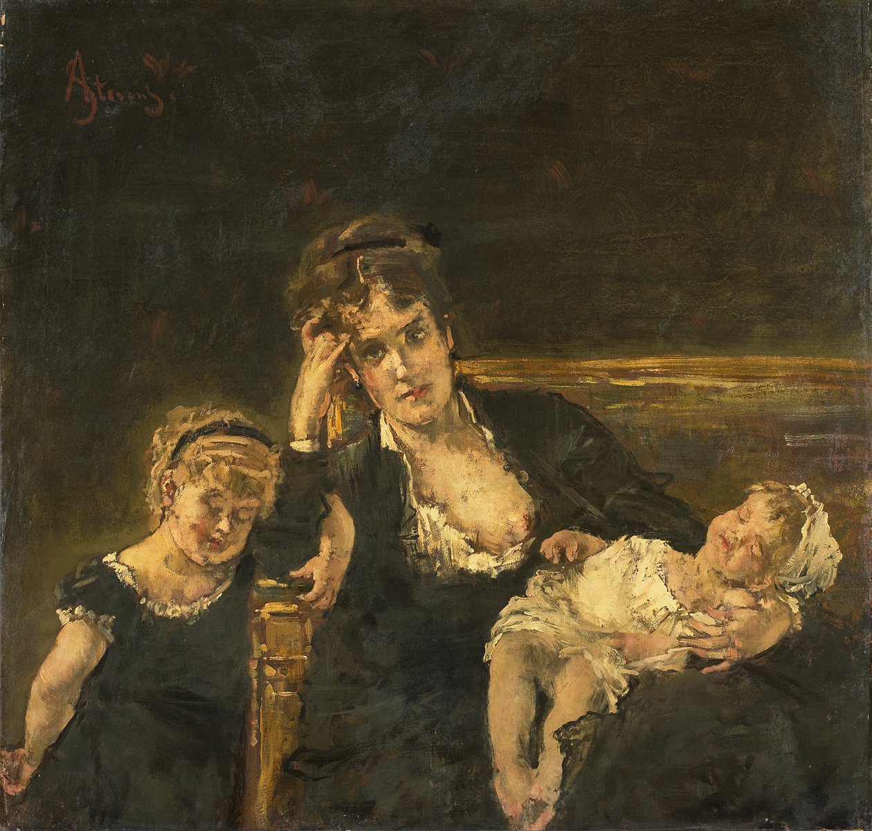 Az özvegy alkotó: Alfred Emile Stevens