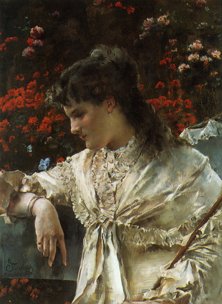 Álmodozás alkotó: Alfred Emile Stevens