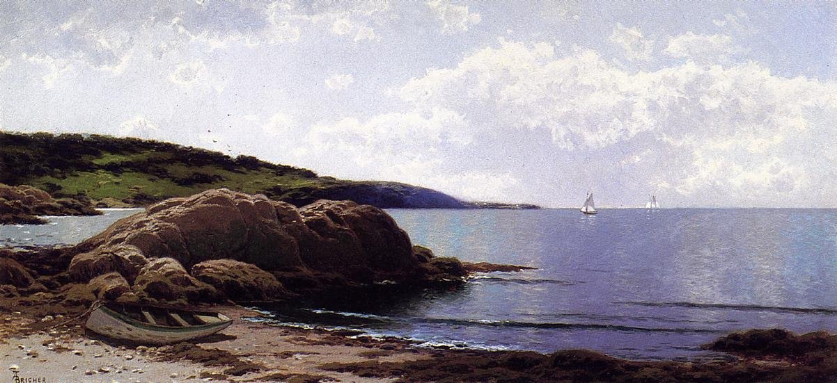 Bailey -sziget, Maine alkotó: Alfred Thompson Bricher