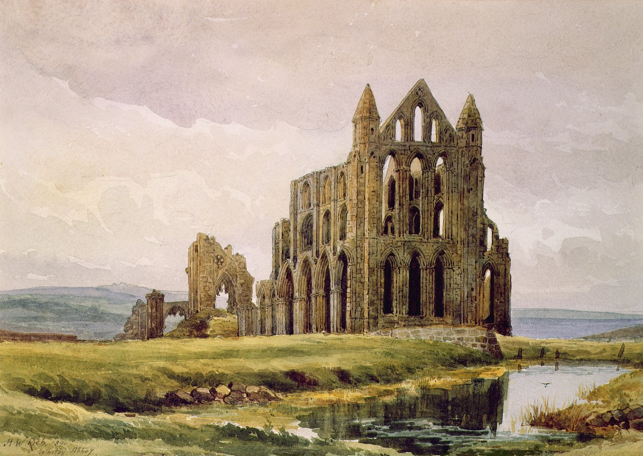 Whitby apátság alkotó: Alfred William Rich