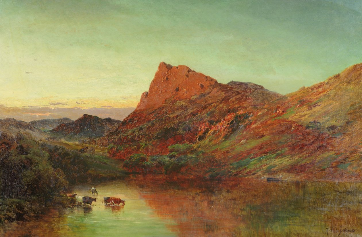 Dolwyddelan alkotó: Alfred de Breanski