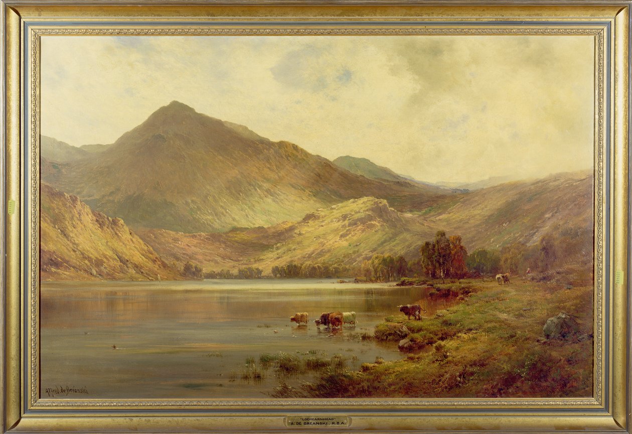 Lochearnhead alkotó: Alfred de Breanski