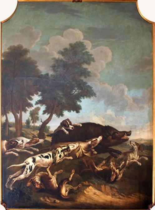 Vadkanvadászat alkotó: Alfred Dedreux