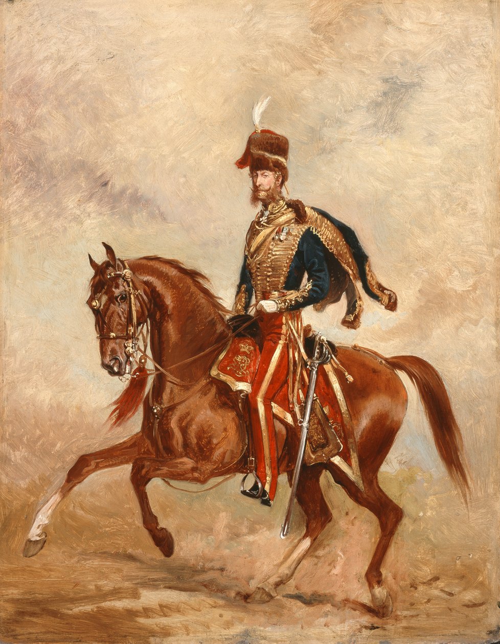 James Thomas Brudenell alezredes (1797-1868) Cardigan 7. grófja, 1854 körül (olaj, malomdeszka) alkotó: Alfred de Prades