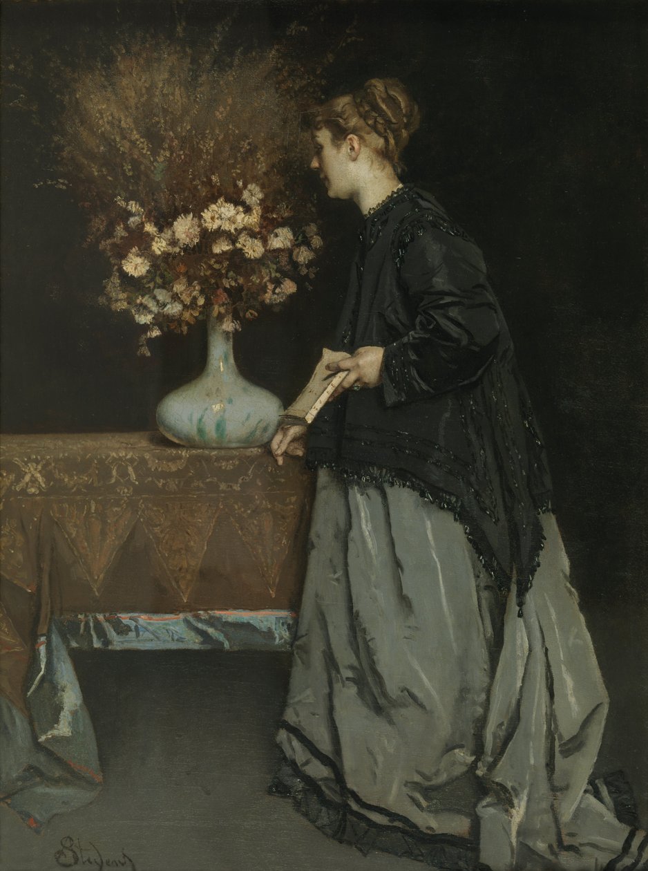 Őszi virágok alkotó: Alfred Emile Stevens