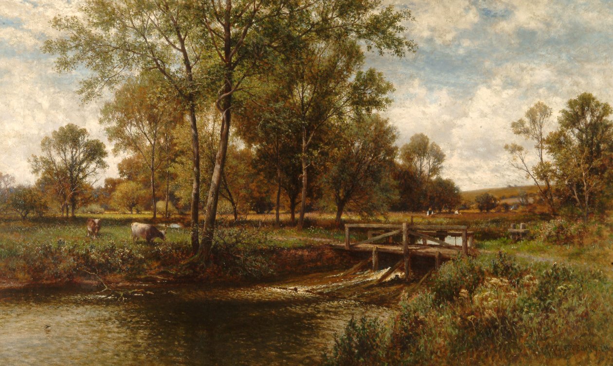 In the Meadows, Youngsbury, 1900 alkotó: Alfred Augustus Glendening