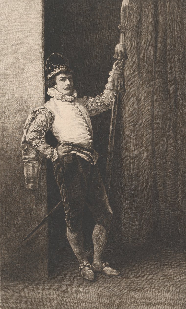 Halbardier, 1895. alkotó: Alfred Boilot