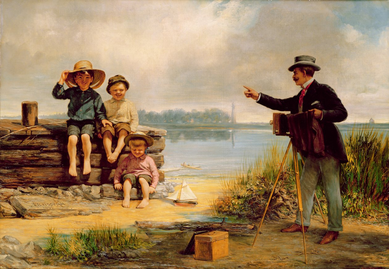 A fotós, 1895 alkotó: Alfred Boisseau