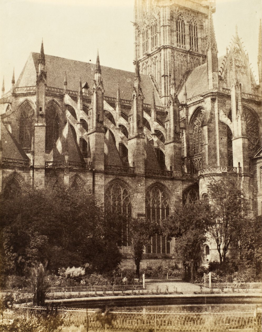 St. Oven, Rouen. 1856 (album ezüst nyomat) alkotó: Alfred Capel Cure