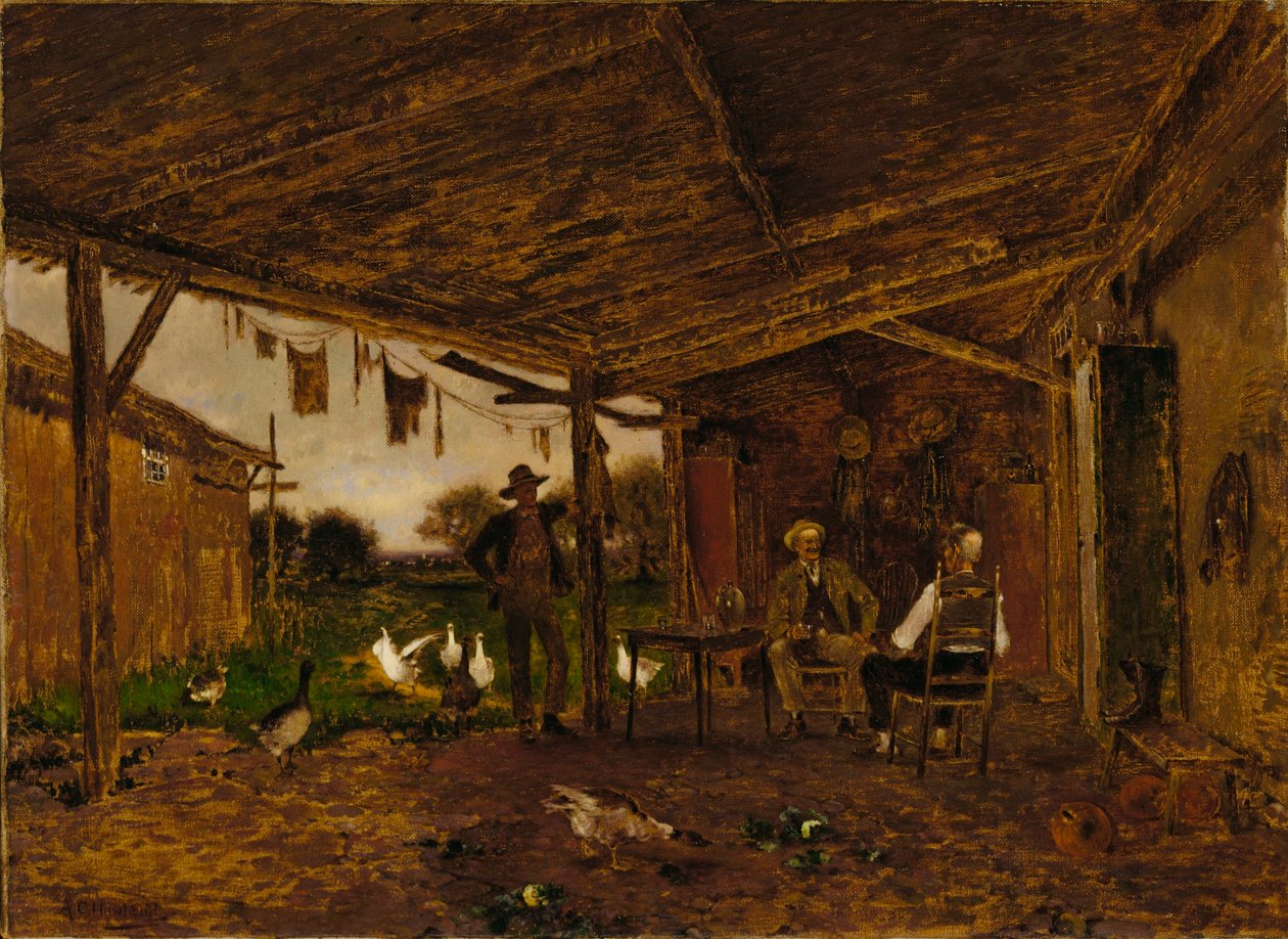 Barátságos szomszédok alkotó: Alfred Cornelius Howland