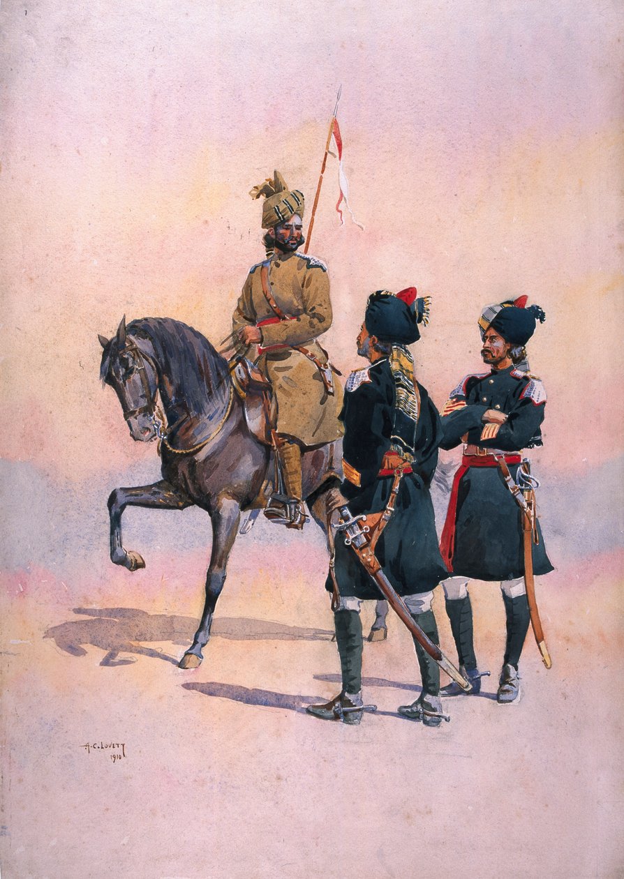 A 37. Lancers (Baluch Horse) Baluch, a 36. Jacob
