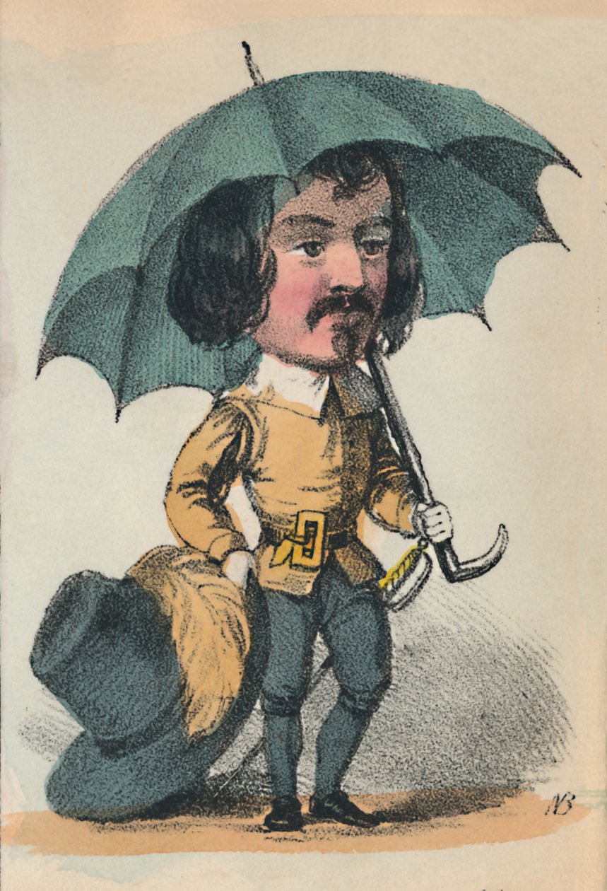 Cromwell, 1856 alkotó: Alfred Crowquill