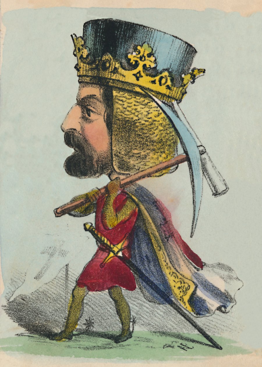 I. Richárd, 1856 alkotó: Alfred Crowquill