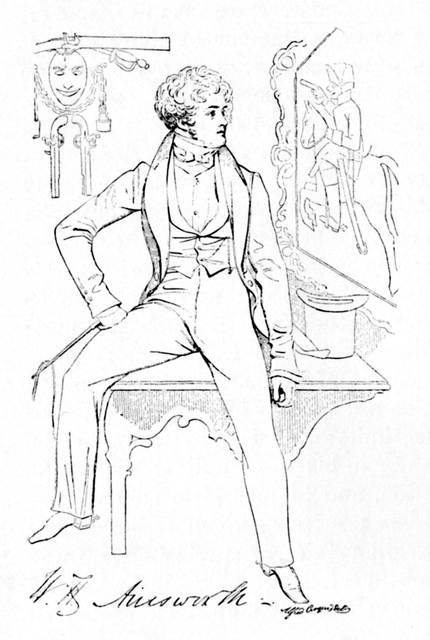William Harrison Ainsworth, 1835, 1904 alkotó: Alfred Crowquill