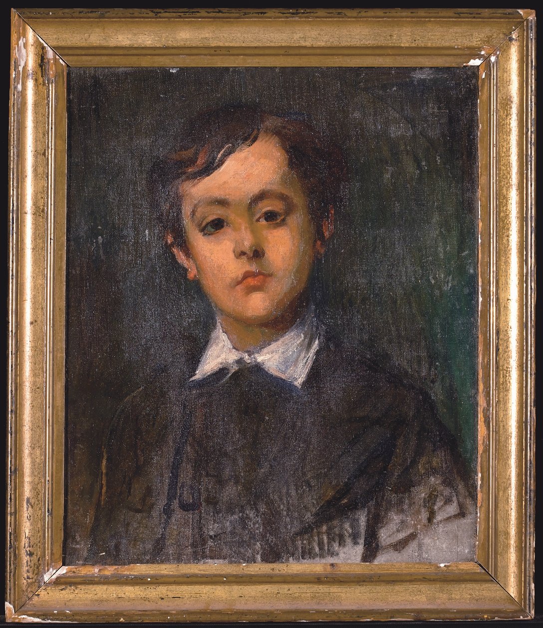 A művész fiának portréja (olaj, vászon) alkotó: Alfred Dehodencq
