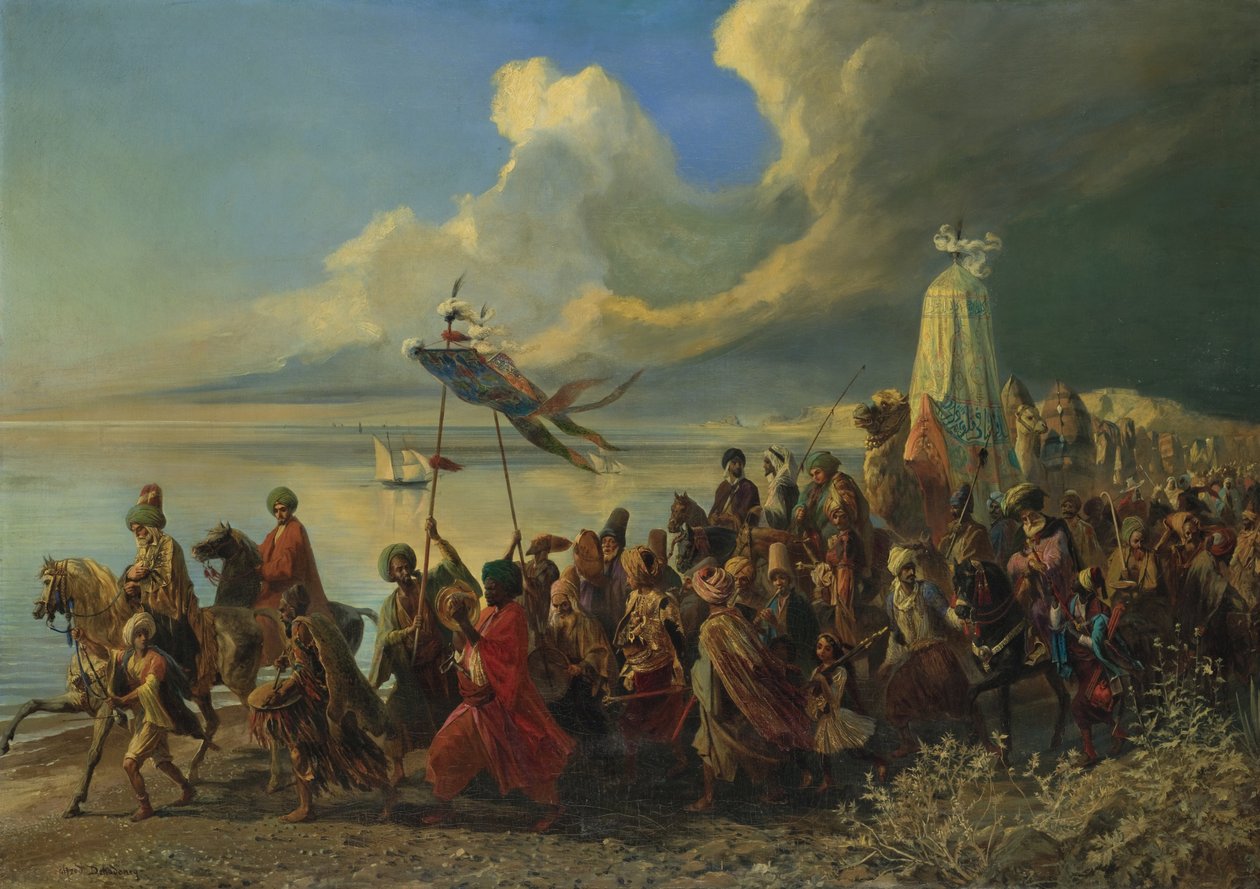 A Hajj alkotó: Alfred Dehodencq