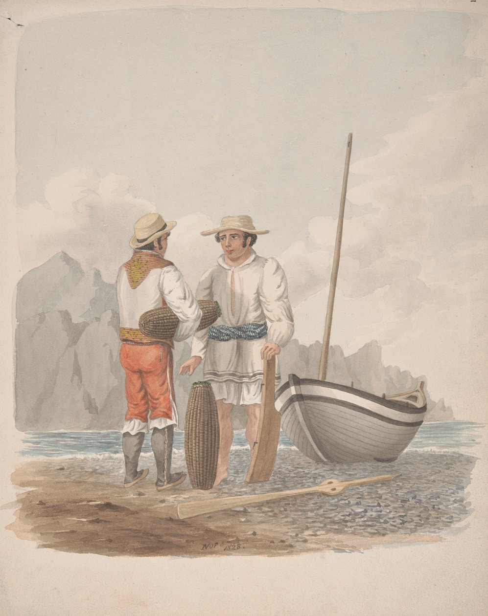 Hajós és Medianero, Garachics, Tenerife alkotó: Alfred Diston