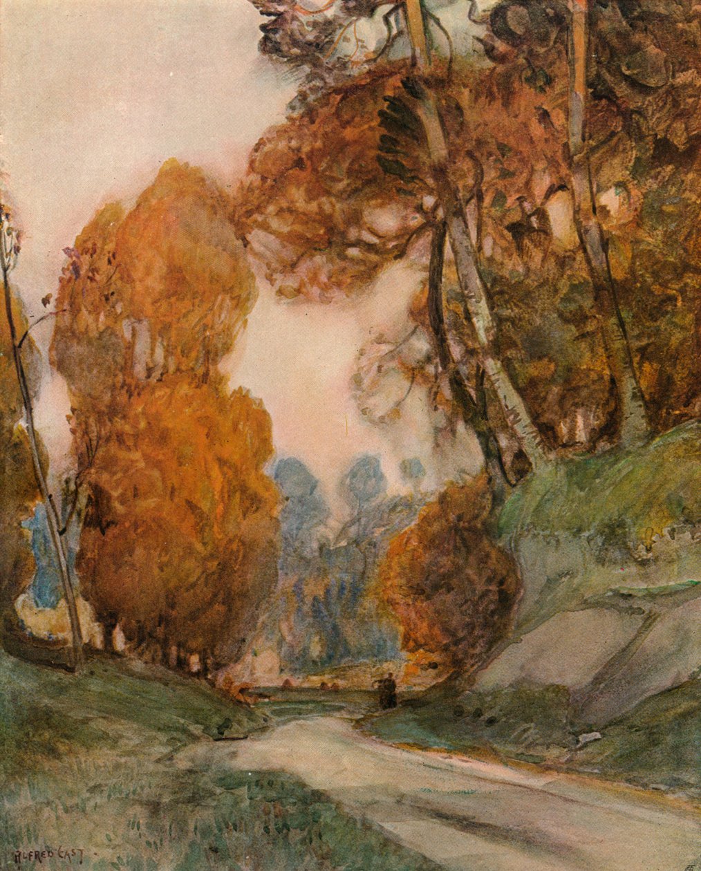 Ősz, 1844-1906, 1906 alkotó: Alfred East