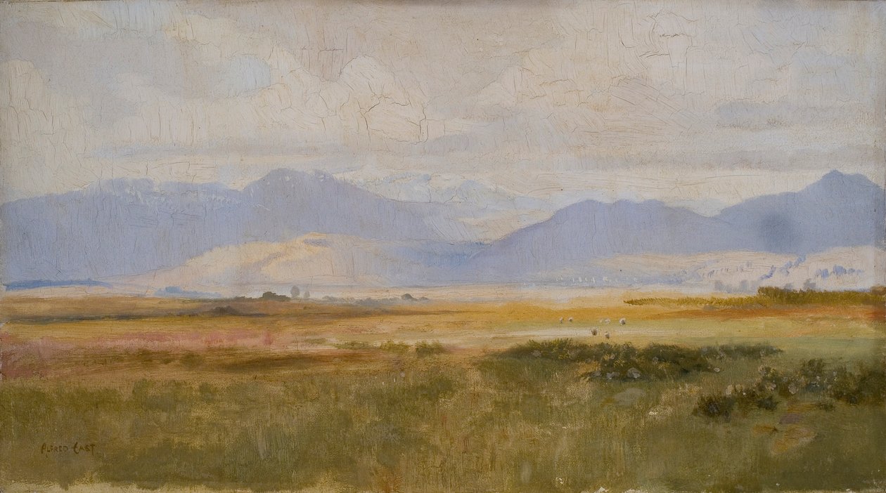 "A Harlechi-öböl", 1864-1913 alkotó: Alfred Edward East
