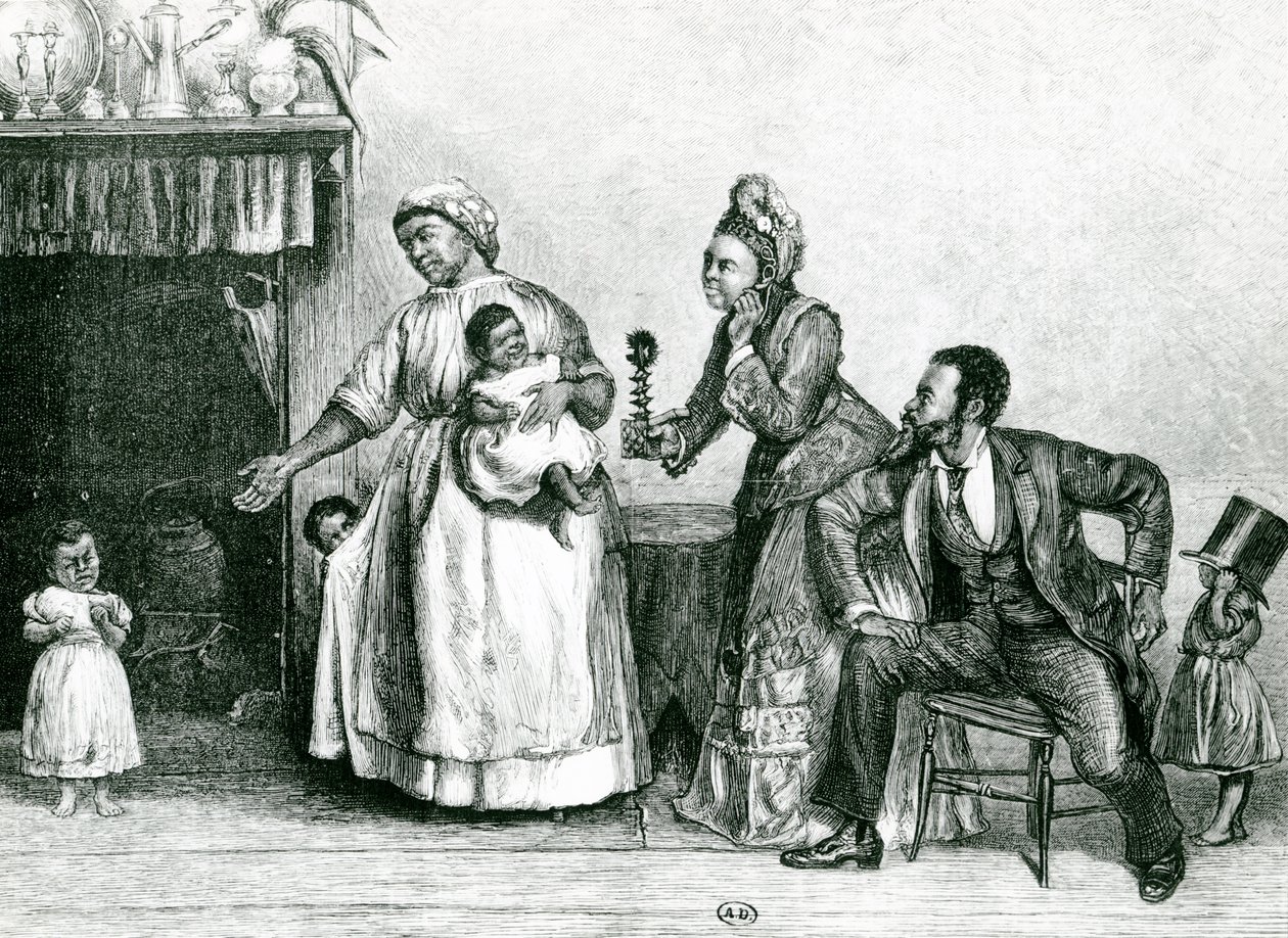 Chloes néni látogatása, 1877 alkotó: Alfred Edward Emslie