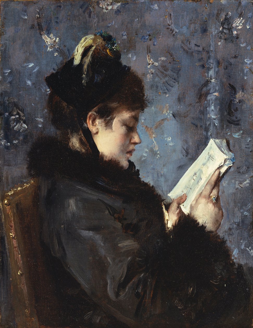 Madame Brizat portréja a Comedie Francaise-ből (olaj, vászon) alkotó: Alfred Emile Stevens