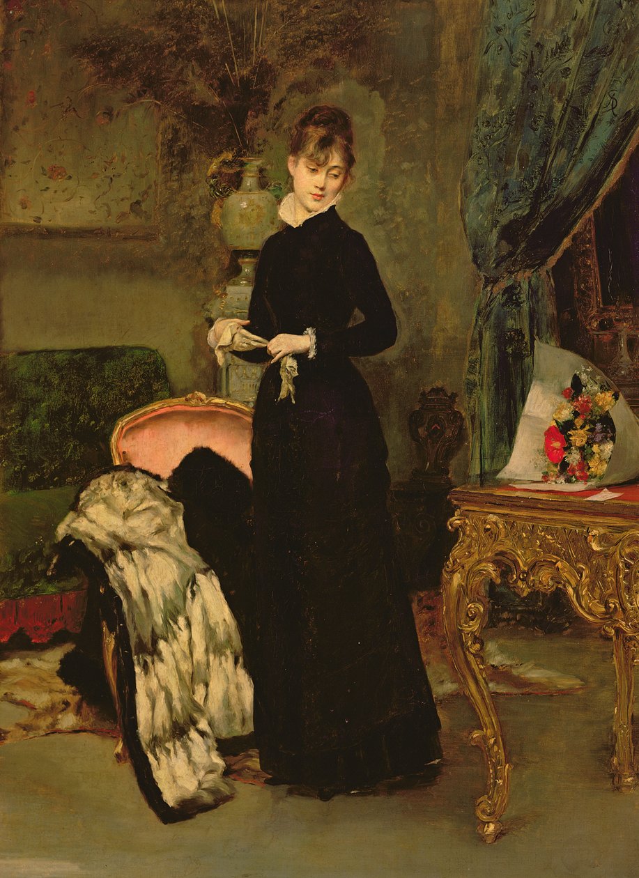Miss de Rohan portréja alkotó: Alfred Emile Stevens