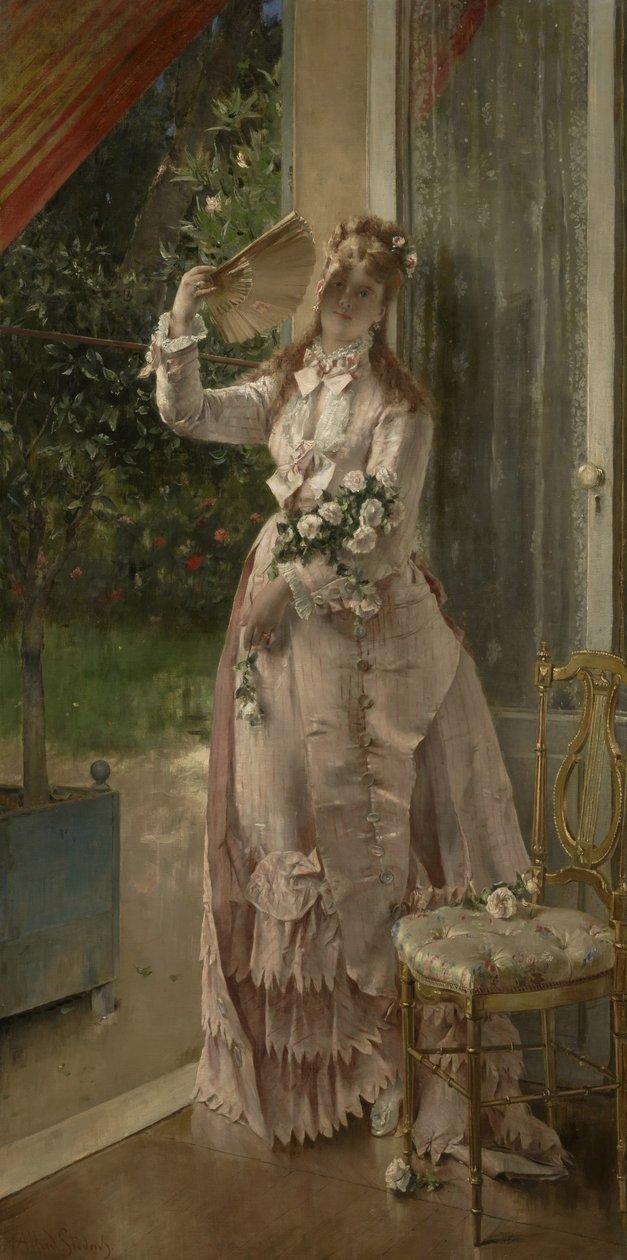 1877 nyara alkotó: Alfred Emile Stevens