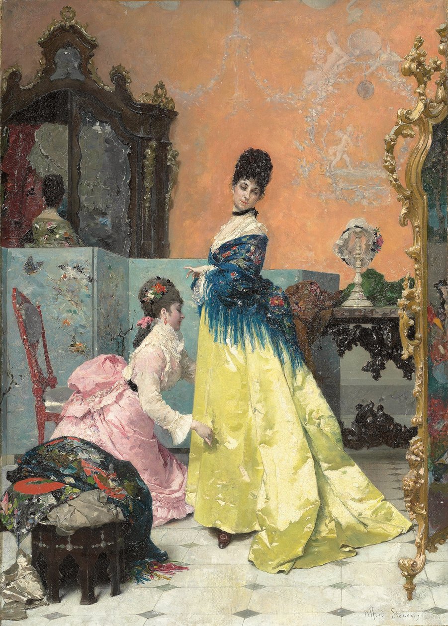 A szerelvény, alkotó: Alfred Emile Stevens