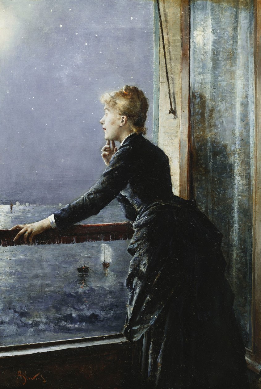 A Tejút; A Tejút, 1885 körül alkotó: Alfred Emile Stevens