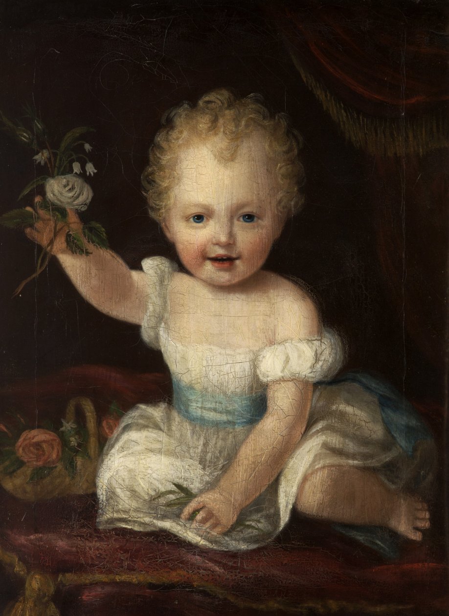 A 3. Lord de Tabley, két éves, 1837 körül alkotó: Alfred Emile Stevens