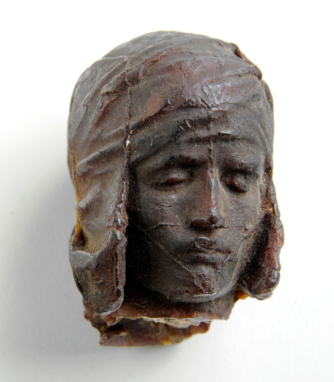 Maquette for the Head of Icarus, 1884 körül (gipsz és viasz) alkotó: Alfred Gilbert